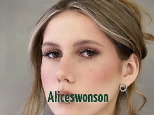 Aliceswonson