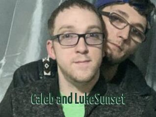 Caleb_and_LukeSunset