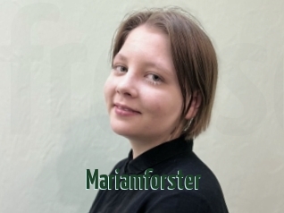 Mariamforster