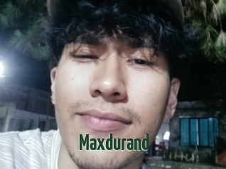 Maxdurand